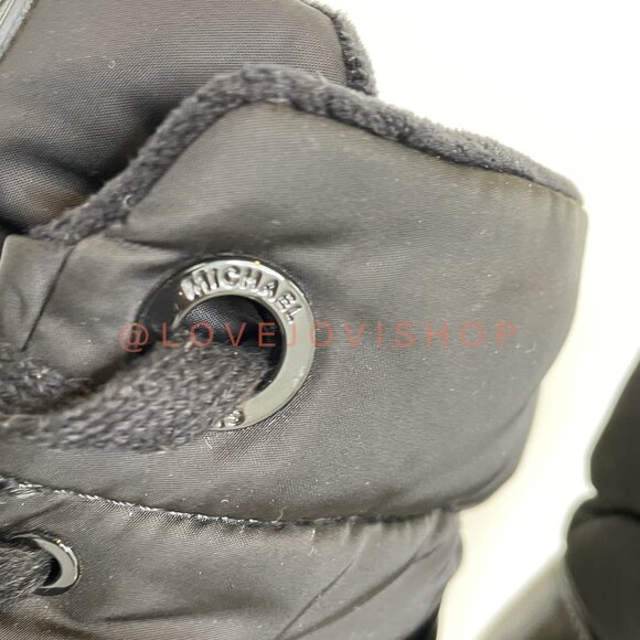 Athleisure | Michael Kors Shay Sneaker Boot "Blacked Out" Nylon | Winter Utility - Picture 8 of 11